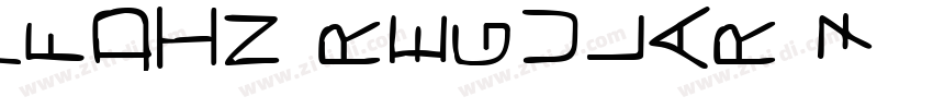 PFDin Regular 7字体转换